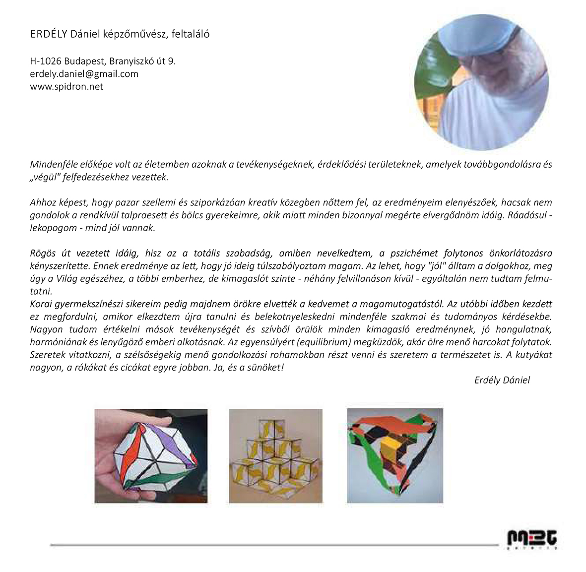 Meghívo MET Galeria Cuborder Sándor Edit Erdély Dániel 4