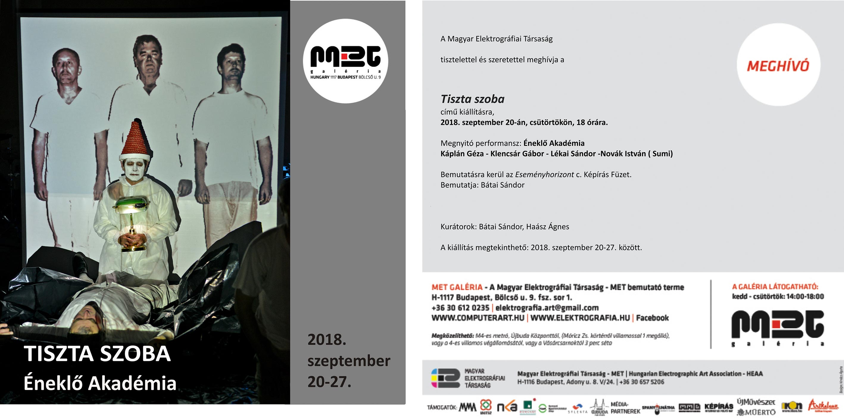 Meghivo tiszta szoba MET Galeria