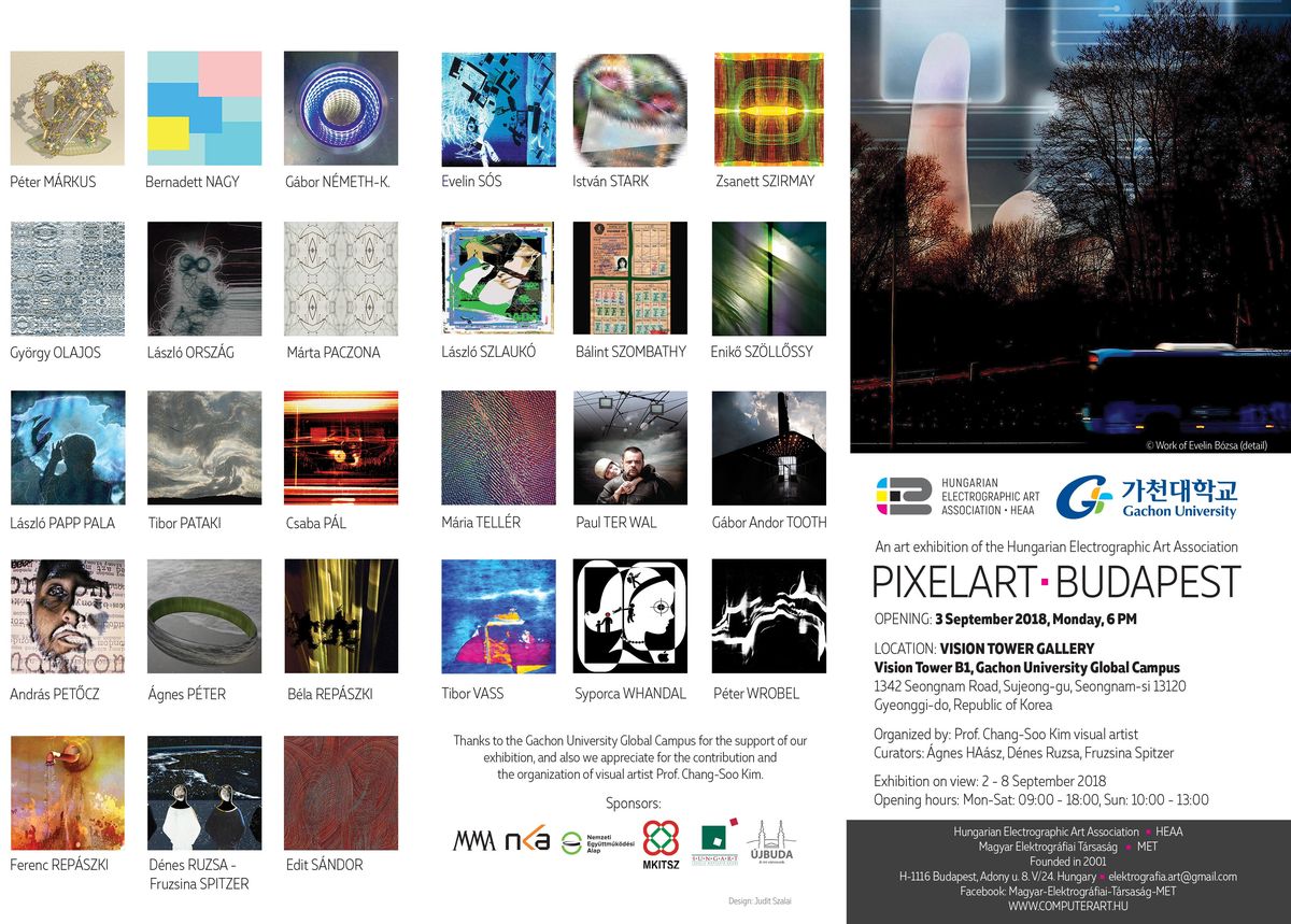 Pixelart Budapest flyer 1