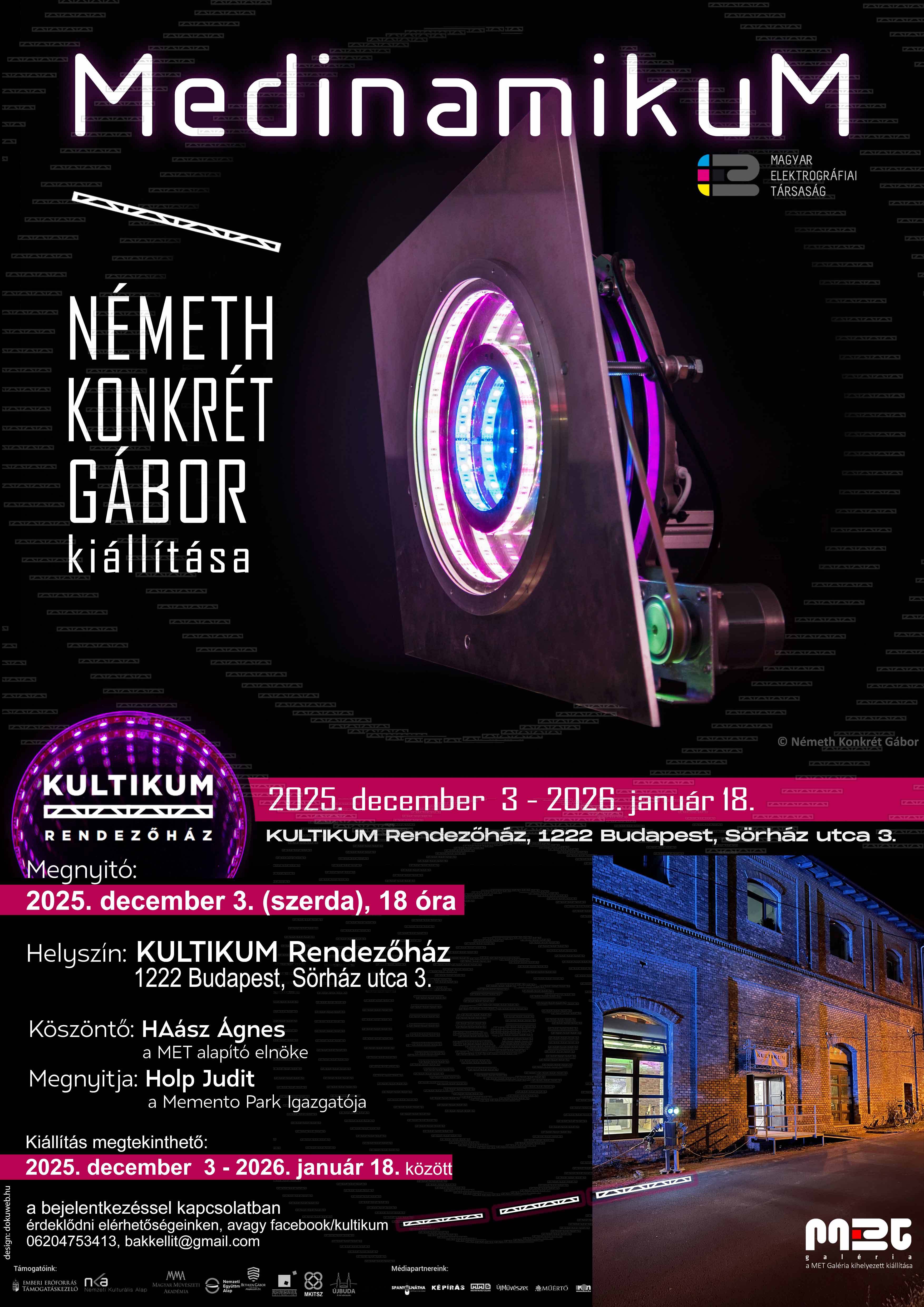 Németh Konkrét Gábor plakát